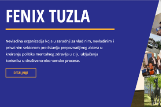 Slika. Partnerska organizacija TK 'FENIX' - udruzenje za uzajamnu pomoc u dusevnoj nevolji pokrenulo je novu web stranicu.