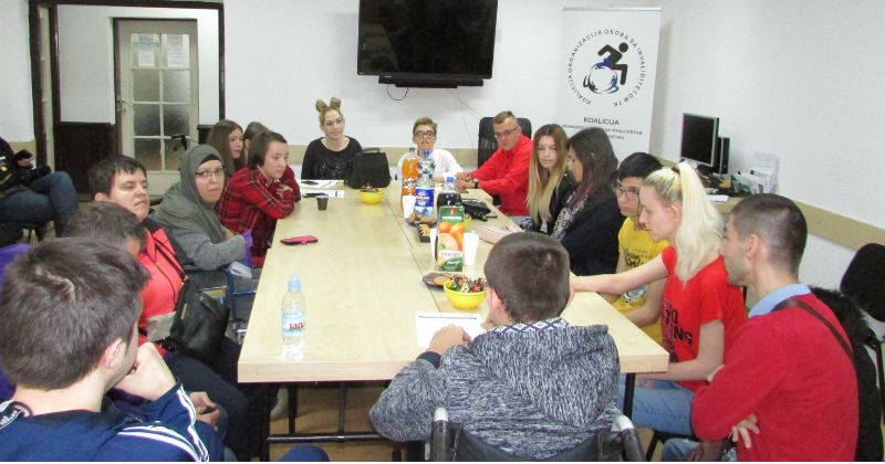 Slika 1. Partnerska organizacija Informativni centar za osobe sa invaliditetom „Lotos Slika 1. partnerska organizacija informativni centar za osobe sa invaliditetom „lotos