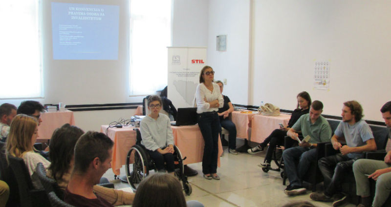 Slika 1. partnerska organizacija informativni centar za osobe sa invaliditetom „lotos