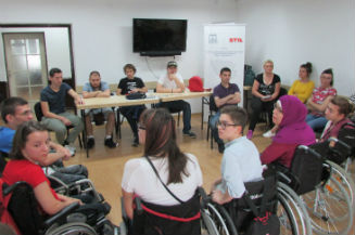Slika. Partnerska organizacija Informativni centar za osobe sa invaliditetom „Lotos