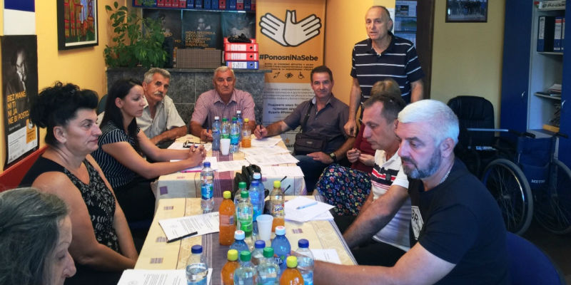 Slika 1. Sastanak Koalicije OOSI KOLOSI Bijeljina, 19. septembar 2018.