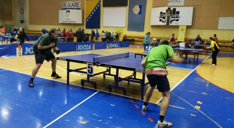 Slika 1. Udruženje Oaza zajedno sa stonoteniskim klubom ALADŽA, 08. decembra 2018. godine organizovalo stonoteniski turnir
