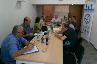 Slika. Sjednica Koordinacionog odbora udruženja osoba sa invaliditetom KS, održana 24. avgusta 2018.