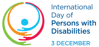 Slika. Međunarodni dan osoba s invaliditetom (IDPD) obilježava se svake godine 3. decembra kako bi se promovisalo puno i ravnopravno učešće osoba s invaliditetom i preduzele mjere za uključivanje osoba s invaliditetom u sve aspekte društva i razvoja. Na slici je logo 3. decembra.