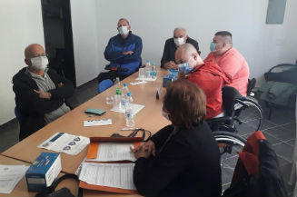Slika. Koalicija organizacija osoba sa invaliditetom regije Doboj u oktobru mjesecu realizovala je niz aktivnosti.