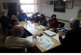 Slika. Koalicija organizacija osoba sa invaliditetom regije Doboj 03. marta 2021. godine održala je prvi satanak svojih članica u Udruženju paraplegičara i oboljelih od dječije paralize Doboj Jug.