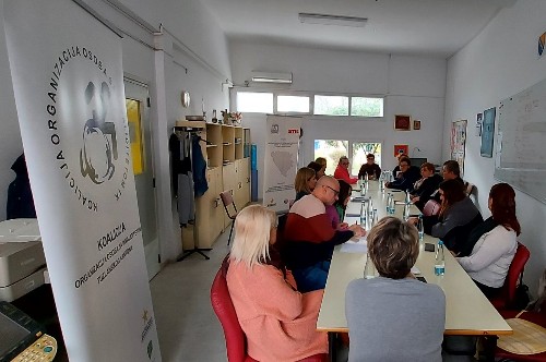 Slika nastala tokom posjete u Udruženju mladih Ružičnjaka Los Rosalesa od 12-14. dec 2022, Mostar