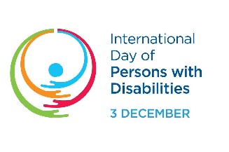 Slika na kojoj je UN logo za IDPD, pored loga piše -
International Day of Persons with Disabilities 3 DECEMBER