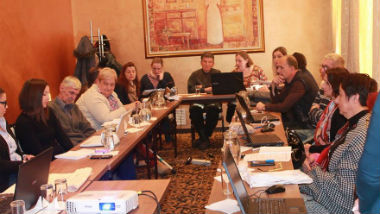 Slika 4. Učesnici MyRight treninga iz oblasti administracije i finansija, drugi dio, za predstavnike koalicija regije Mostar, Tuzla i Sarajevo, 23. i 24. novembar 2017. Sarajevo