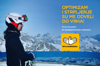 Slika Ilme Kazazić, povodom priče u okviru kampanje PonosniNaSebe, 19. januar 2017.