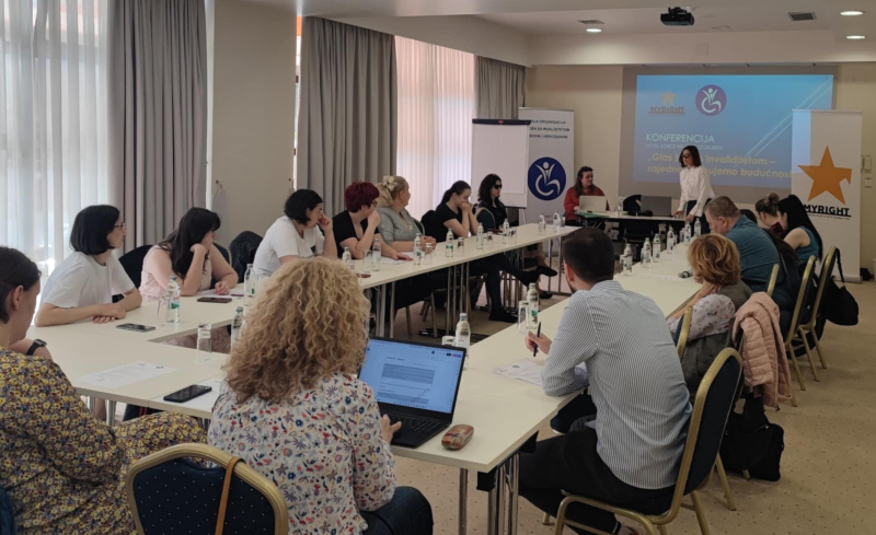 Na slici su učesnice i učesnici Konferencije Na slici su učesnice i učesnici Konferencije