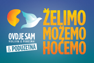 Slika povodom početka Kampanje #ŽelimoMožemoHoćemo, koju sprovodi MyRight, ima za cilj da skrene pažnju javnosti u Bosni i Hercegovini na važnost ekonomskog osnaživanja žena s invaliditetom – njihovih sposobnosti, vrijednosti i potencijala za doprinos društvu. 